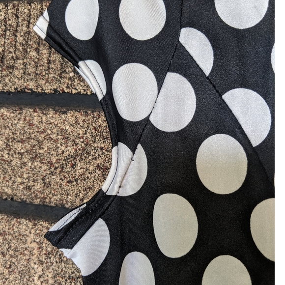 COPY - Black Milk Evil Monochromatic Dot dress M MUSEUM FEELER - Picture 6 of 14